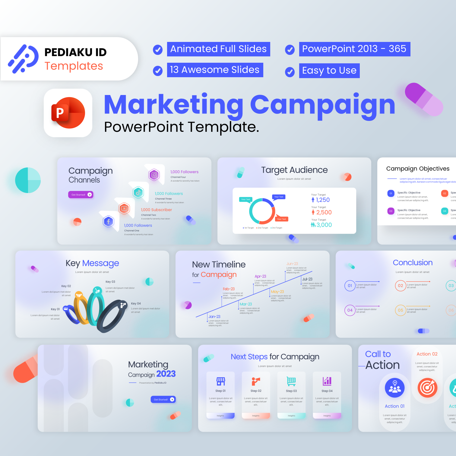 Marketing Campaign Animated PowerPoint
