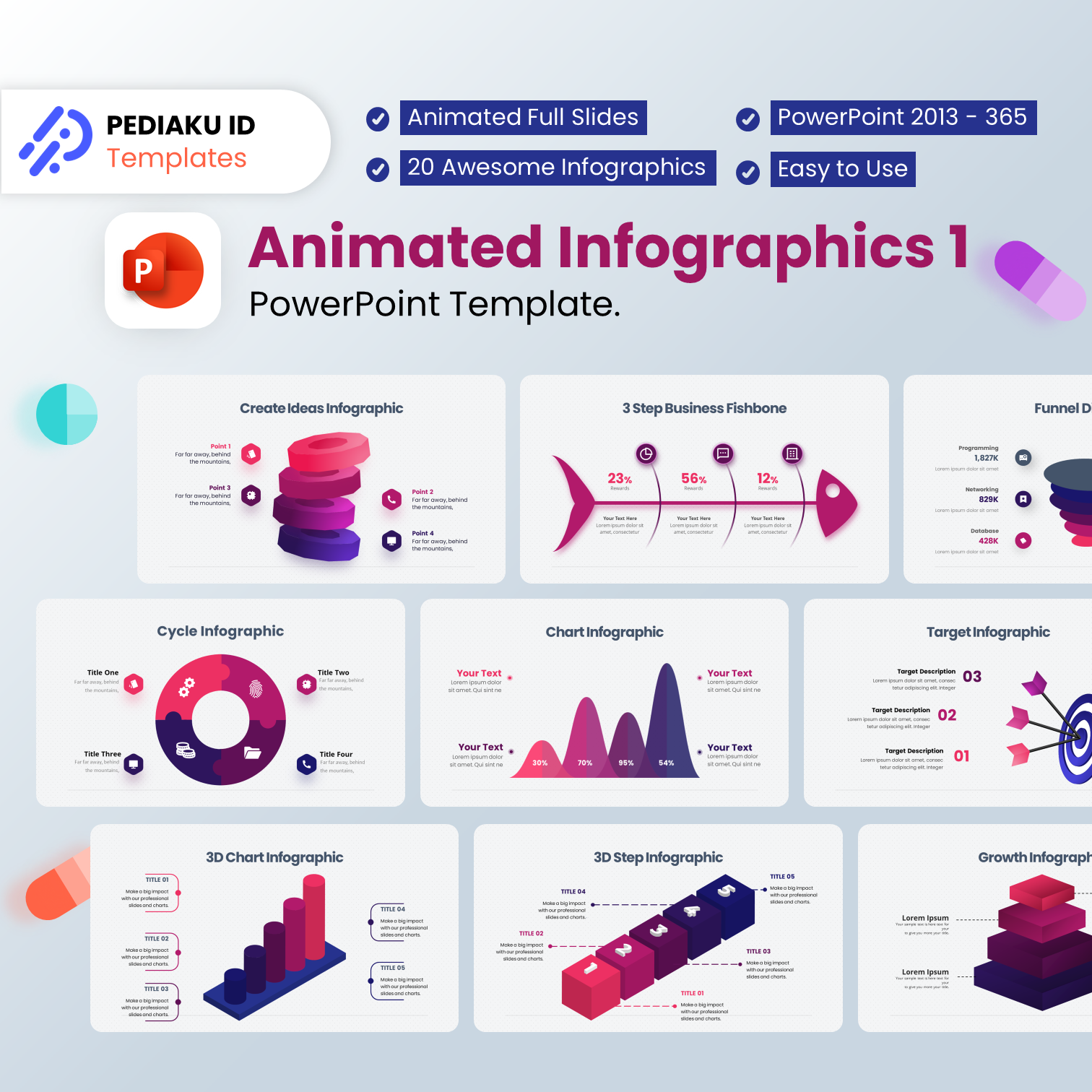 Animated Infographics PowerPoint Part 1