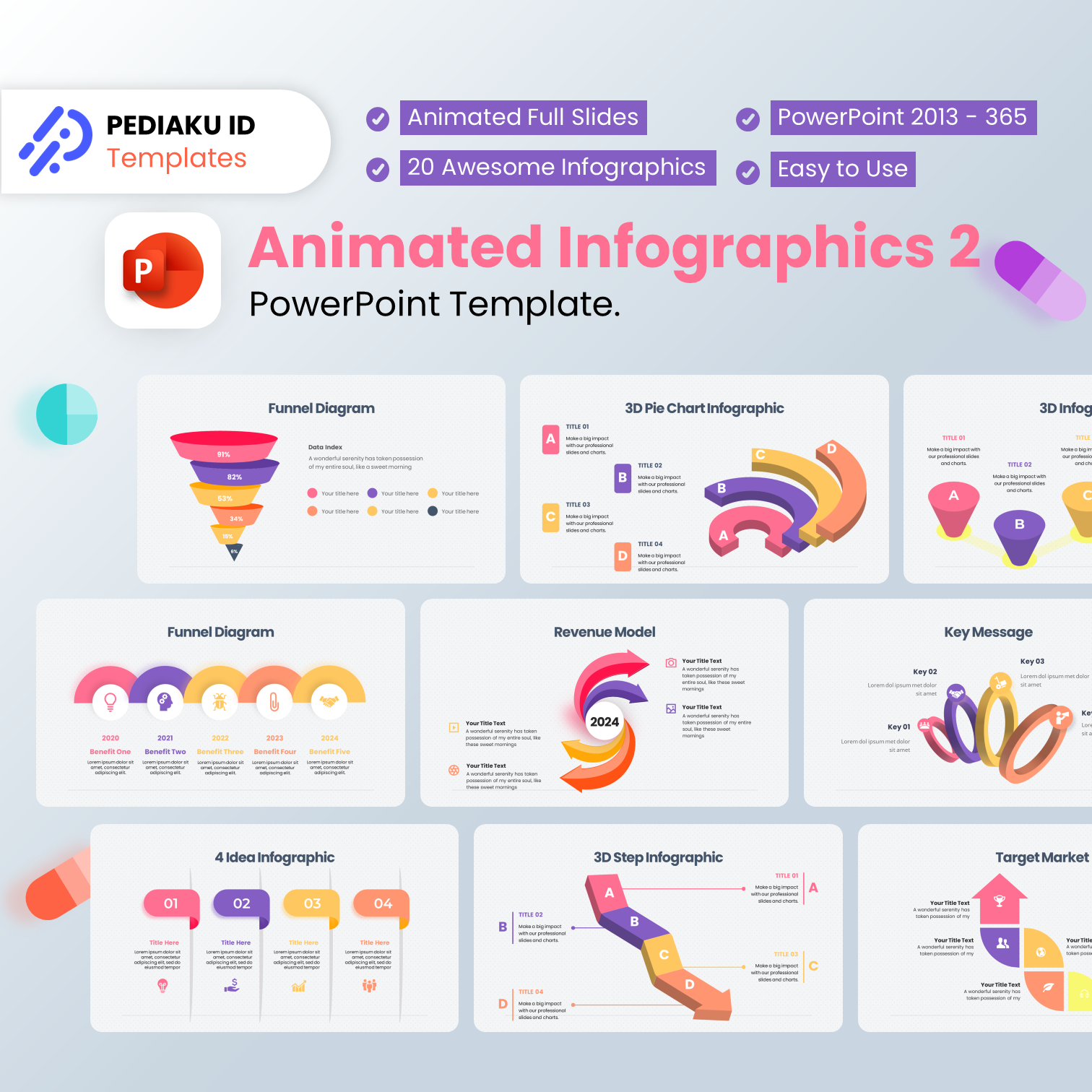 Animated Infographics PowerPoint Part 2